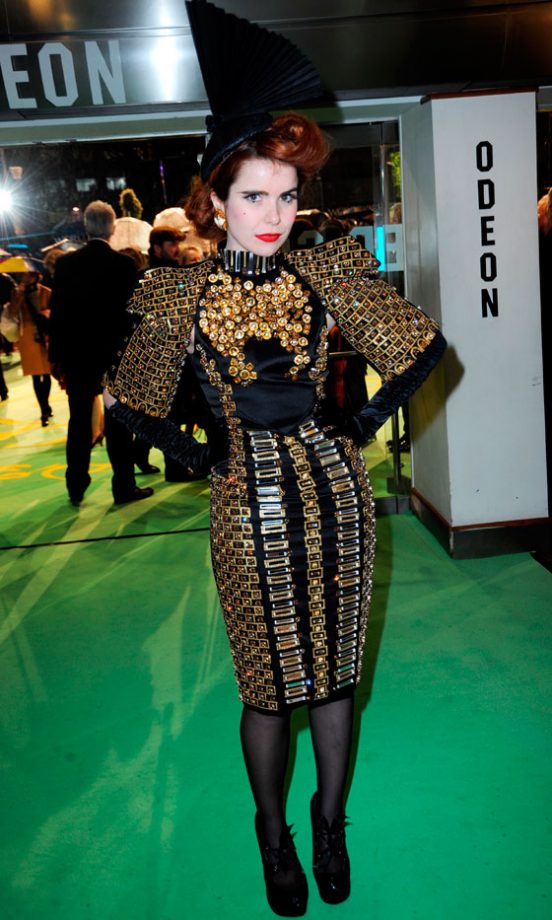 Paloma Faith At The Alice In Wonderland Premiere, London 2010