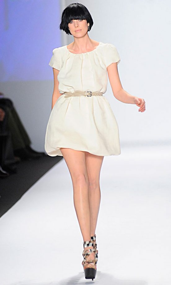 FasAgyness Deyn On The Catwalk At the Fashion For Relief Show At New York Fashion Week 2010
