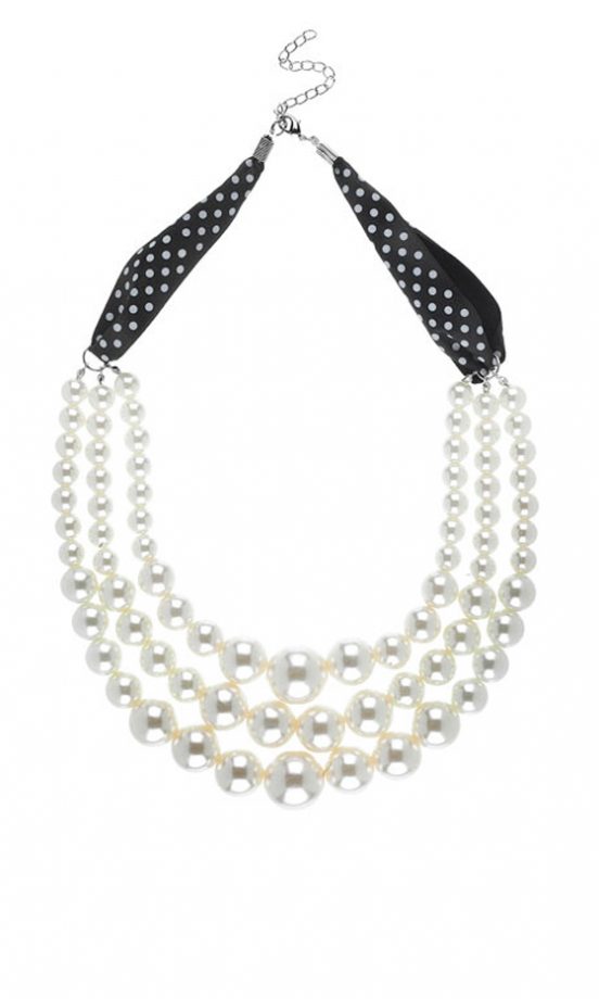 Dorothy Perkins Multirow Grad Pearl, £10