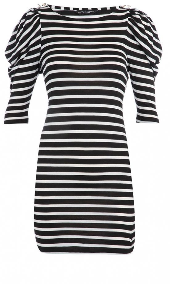 Dorothy Perkins Black/White Button Tunic, £18