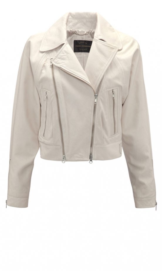 French Connection Laila Leather Jacket, £350
