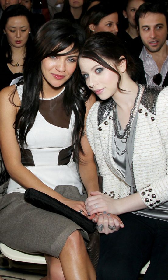 Jessica Szohr And Michelle Trachenberg At The Jill Stuart Show, New York Fashion Week 2010