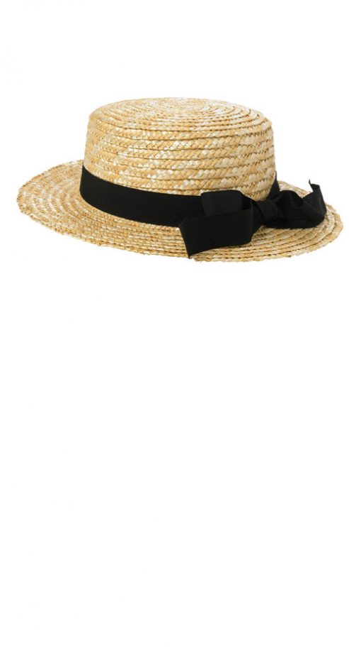New Look Straw Boater, £8