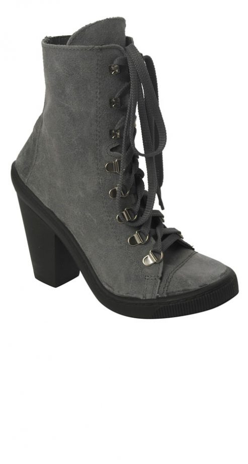 New Look High Top Heeled Trainer, £30