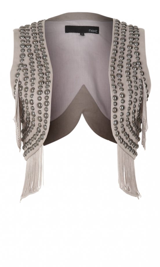 Next Stud And Fringe Detail Waistcoat, £45