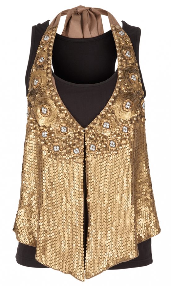 Next Gold Trophy Waistcoat And Vest Set, £50