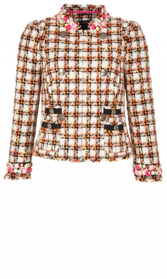 Next Orange Tweed Effect Jacket, £65