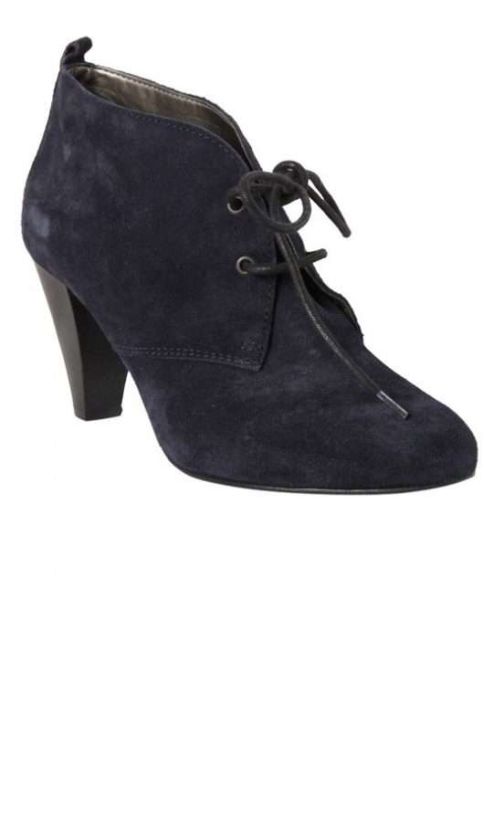 Alexa Black Heeled Desert Shoe Boot, £65