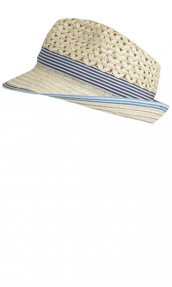Jigsaw Contrast Open Weave Trilby, £39