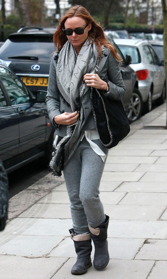 Stella McCartney On The School Run, February 2010