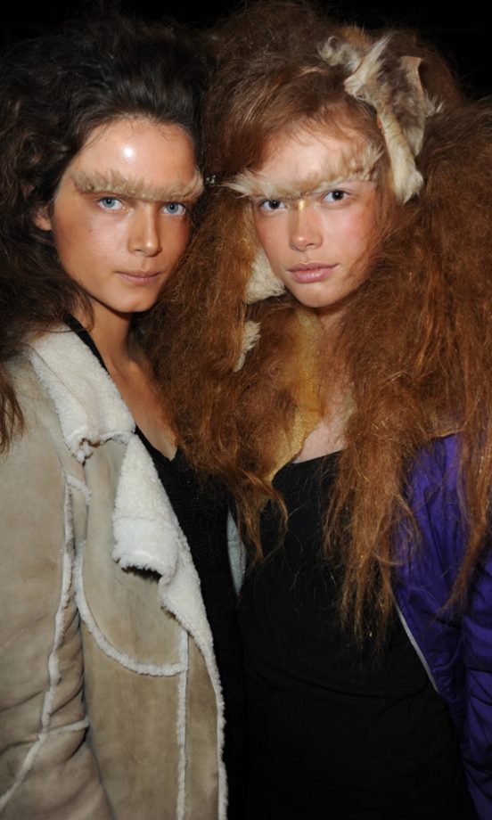 Models At Topshop Unique's Autumn/Winter 2010 Show