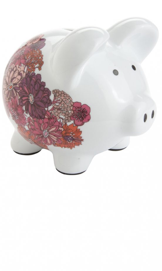 Liberty of London for Target Pink Garla Print Piggy Bank, £15