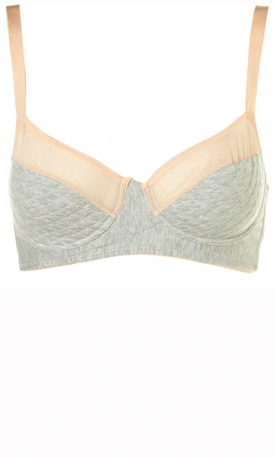 Topshop Quilted Jersey Bralet, £20