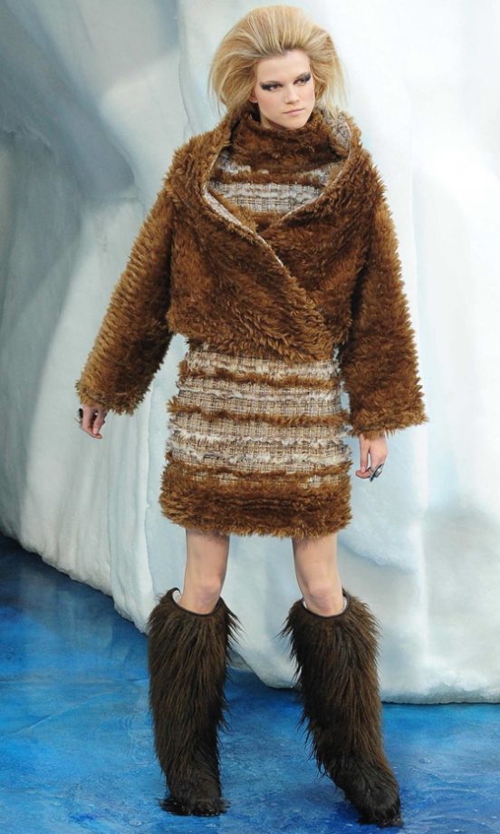 Chanel Autumn/Winter 2010/2011 Catwalk Show At Paris Fashion Week