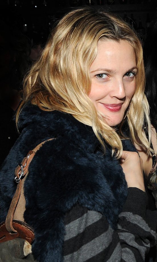 Drew Barrymore Sporting A Sunkissed Hairstyle At The Gramercy Park Hotel, March 2010