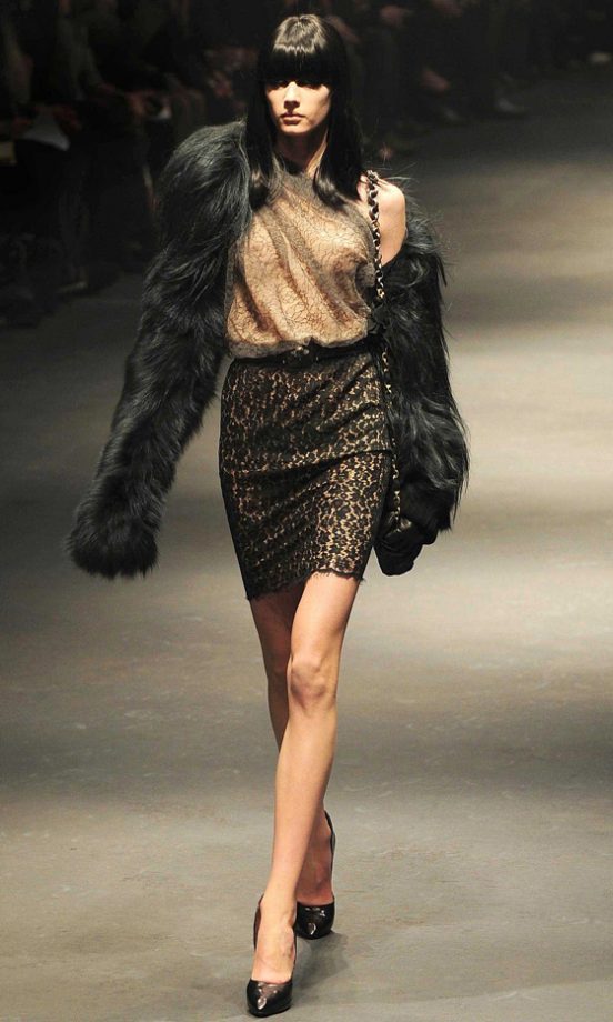 Lanvin Autumn/Winter 2010/2011 Catwalk Show At Paris Fashion Week