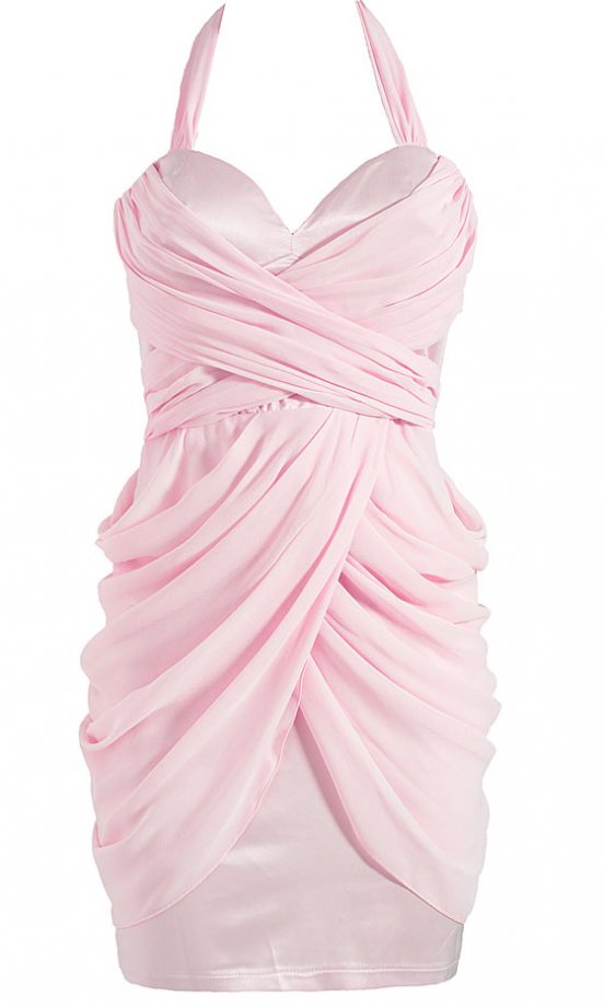 Lipsy Grecian Draped Dress, £60