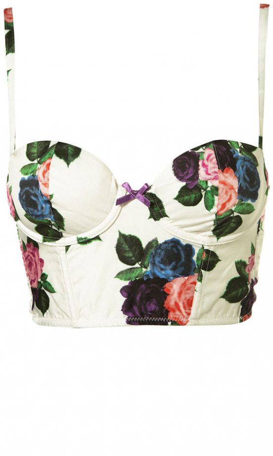 Topshop Floral Bralet, £20