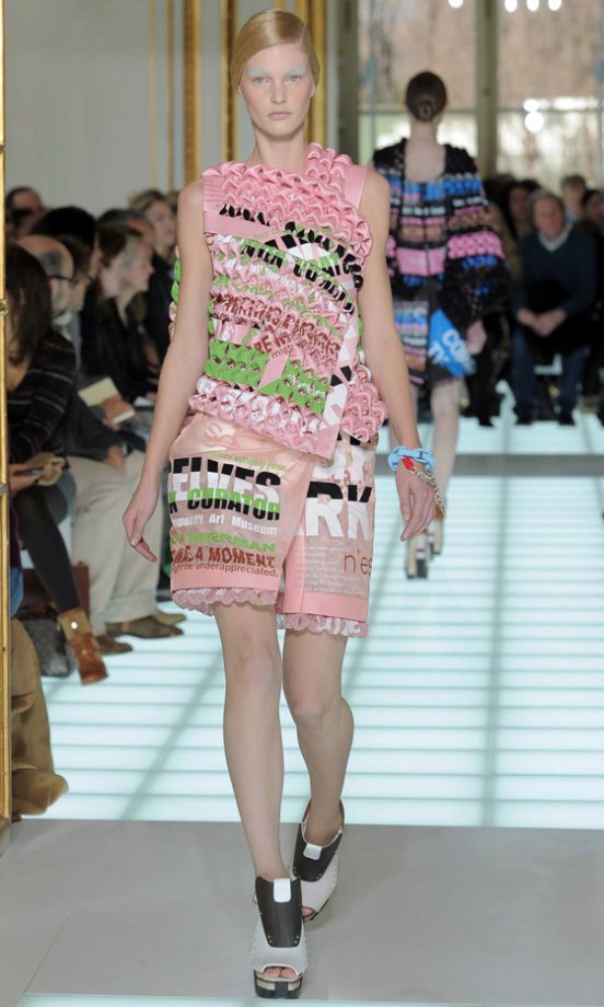 Balenciaga Autumn/Winter 2010/2011 Catwalk Show At Paris Fashion Week