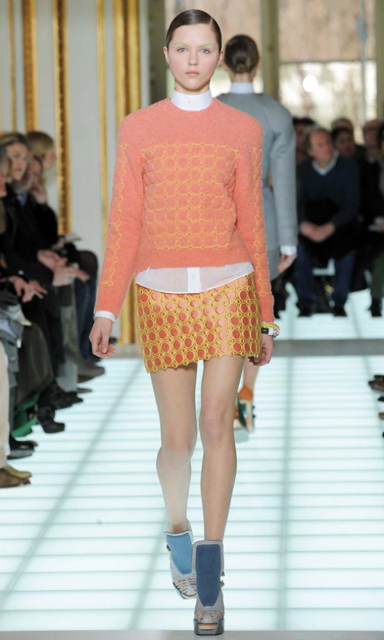 Balenciaga Autumn/Winter 2010/2011 Catwalk Show At Paris Fashion Week