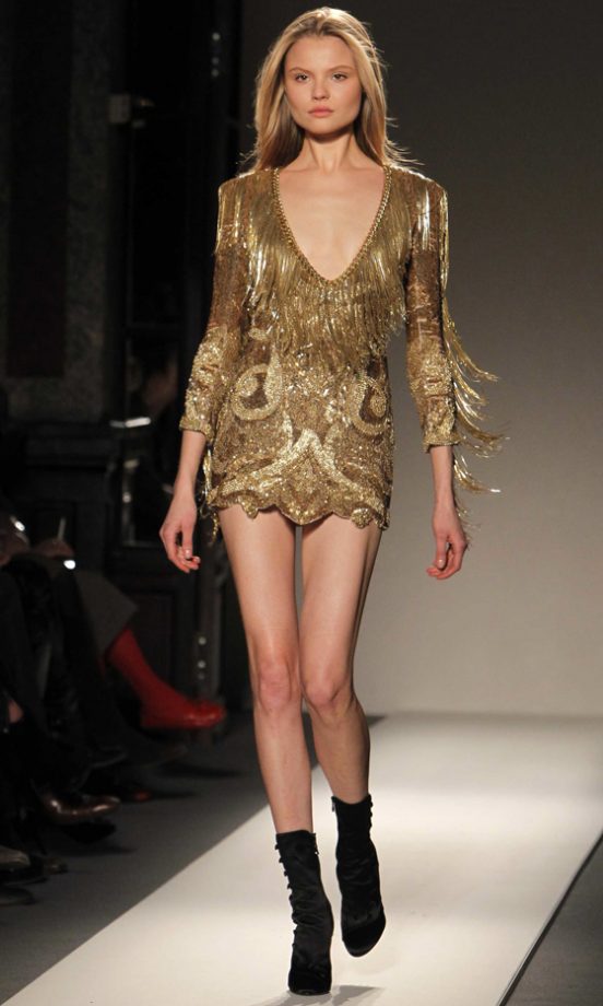 Balmain Autumn/Winter 2010/2011 Catwalk Show At Paris Fashion Week