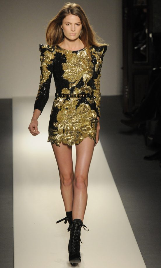 Balmain Autumn/Winter 2010/2011 Catwalk Show At Paris Fashion Week