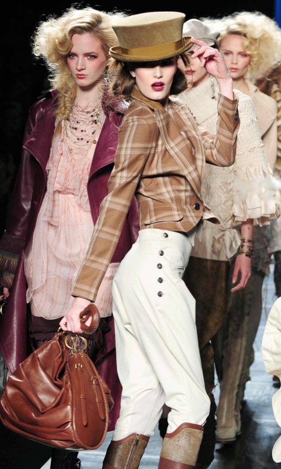 Christian Dior Autumn/Winter 2010/2011 Catwalk Show At Paris Fashion Week