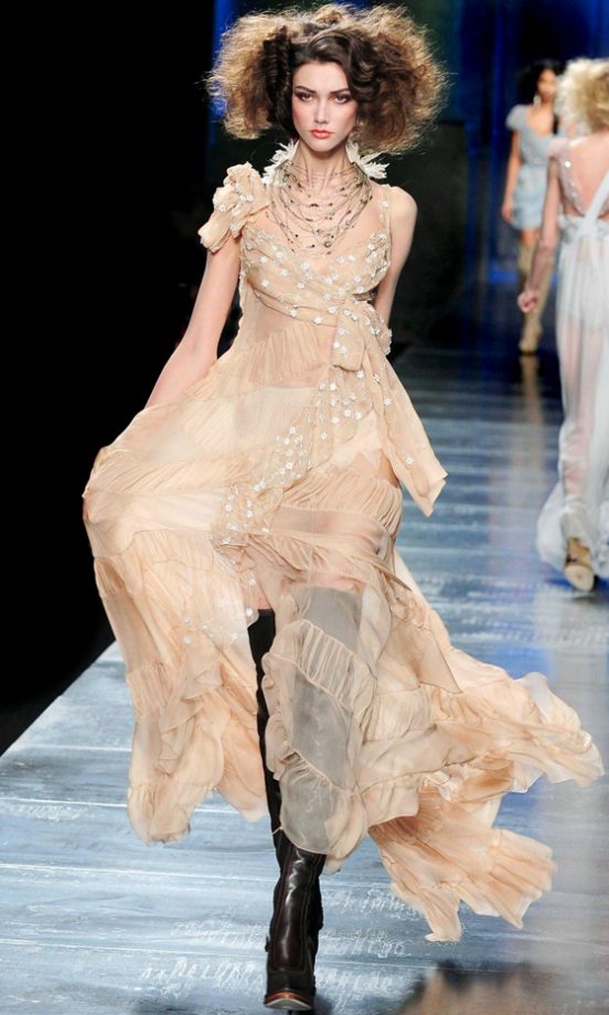 Christian Dior Autumn/Winter 2010/2011 Catwalk Show At Paris Fashion Week