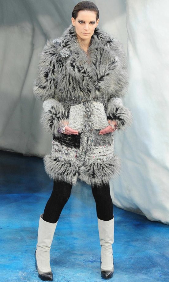 Chanel Autumn/Winter 2010/2011 Catwalk Show At Paris Fashion Week