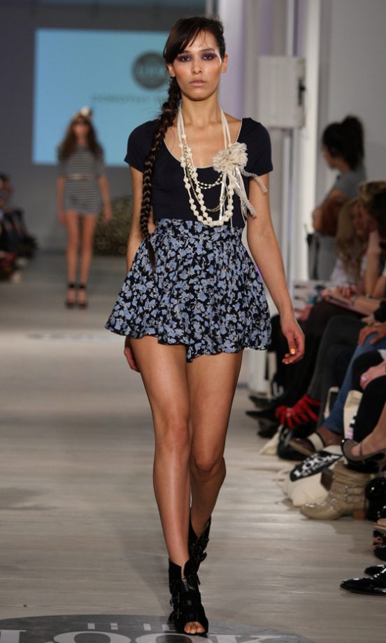The LOOK Show S/S10: Dorothy Perkins White Corsage Necklace, £12