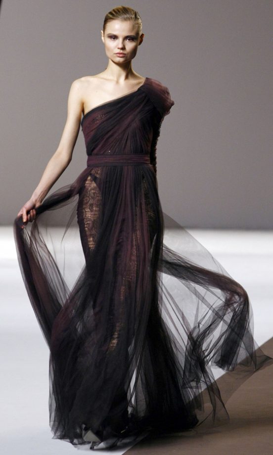 Elie Saab Autumn/Winter 2010/2011 Catwalk Show At Paris Fashion Week