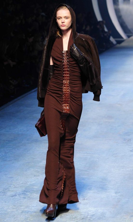 Jean-Paul Gaultier for Hermes Autumn/Winter 2010/2011 Catwalk Show At Paris Fashion Week