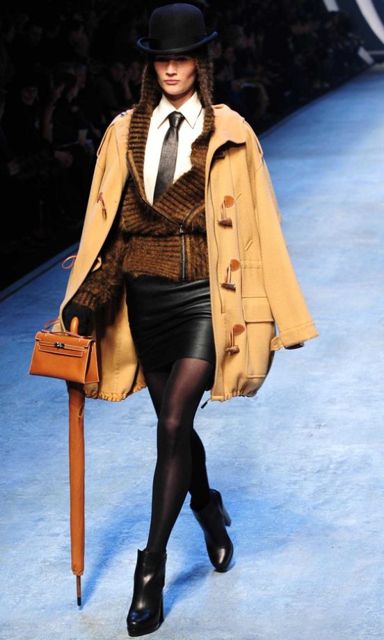 Jean-Paul Gaultier for Hermes Autumn/Winter 2010/2011 Catwalk Show At Paris Fashion Week