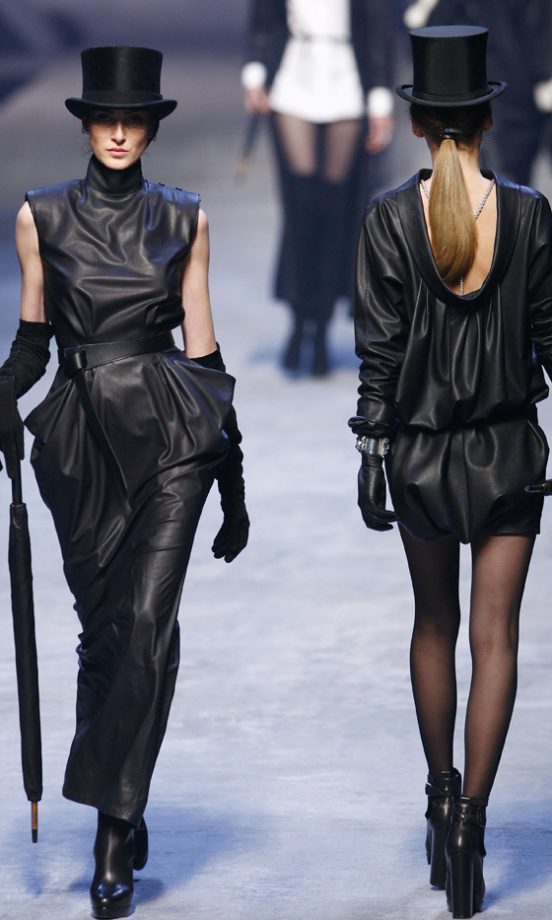 Jean-Paul Gaultier for Hermes Autumn/Winter 2010/2011 Catwalk Show At Paris Fashion Week