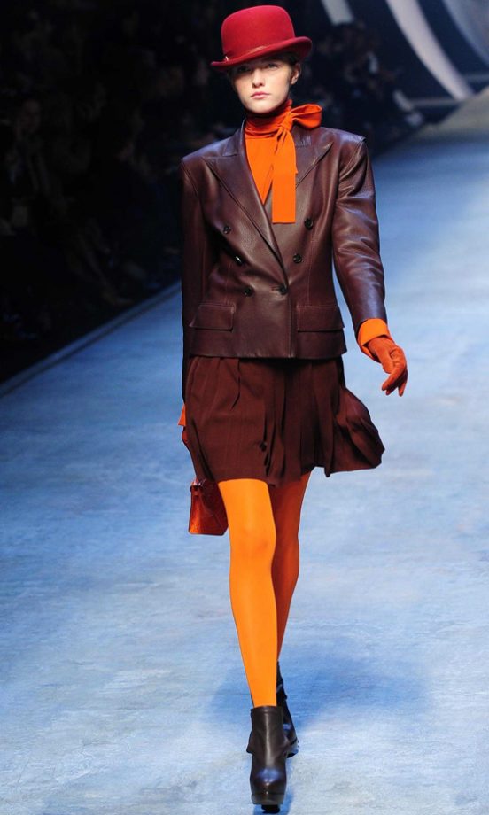 Jean-Paul Gaultier for Hermes Autumn/Winter 2010/2011 Catwalk Show At Paris Fashion Week