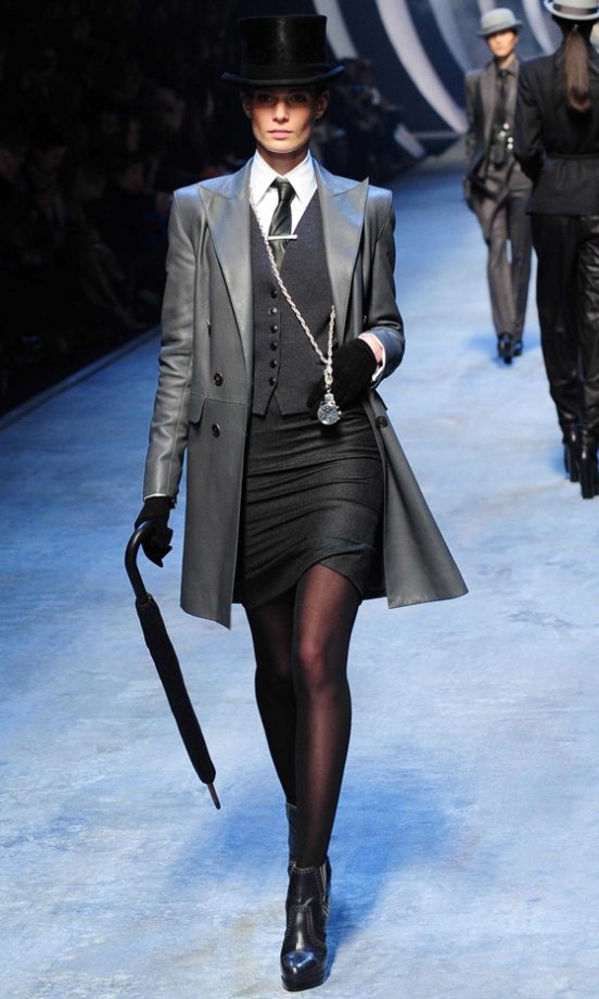 Jean-Paul Gaultier for Hermes Autumn/Winter 2010/2011 Catwalk Show At Paris Fashion Week