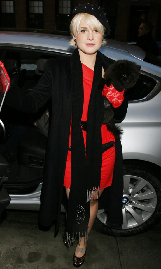 Kelly Osbourne At The L.A.M.B. Show In New York Fashion Week, 2010
