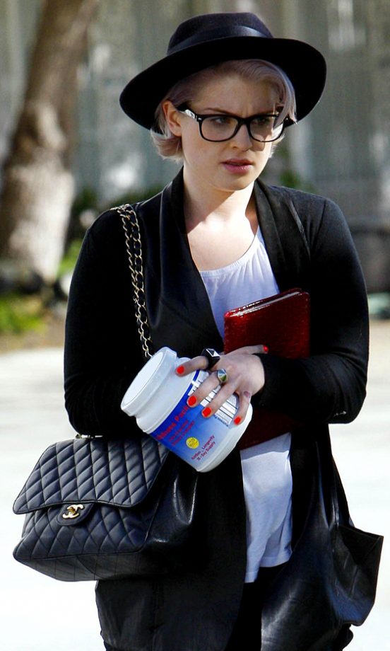Kelly Osbourne Carrying A Chanel Bag In LA, 2010