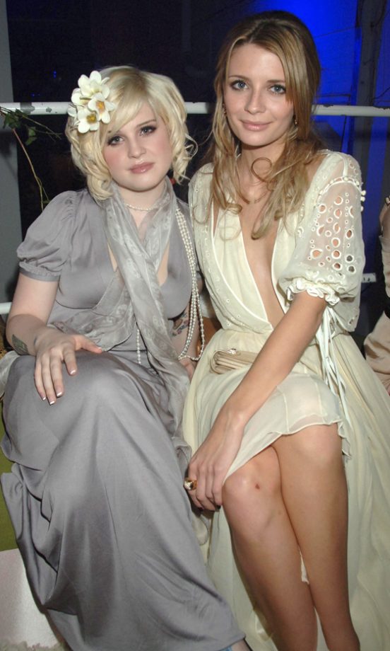 Kelly Osbourne With Mischa Barton At The Elle Style Awards Party, 2006