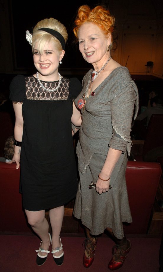 Kelly Osbourne With Vivienne Westwood At The Electric Cinema, 2006