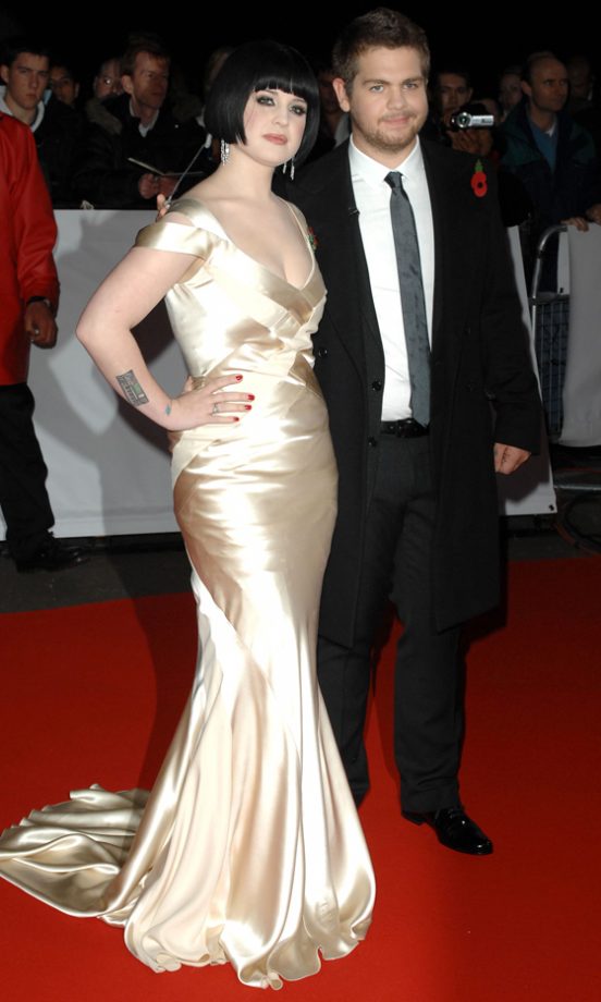 Kelly Osbourne With Brother Jack Osbourne At The National Television Awards, 2007