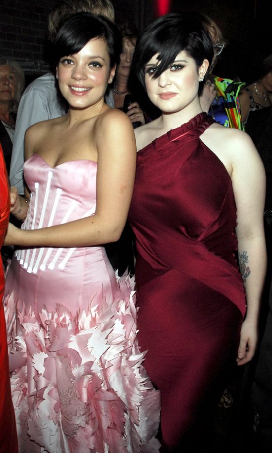 Kelly Osbourne And Lily Allen At The British Fashion Awards, 2007