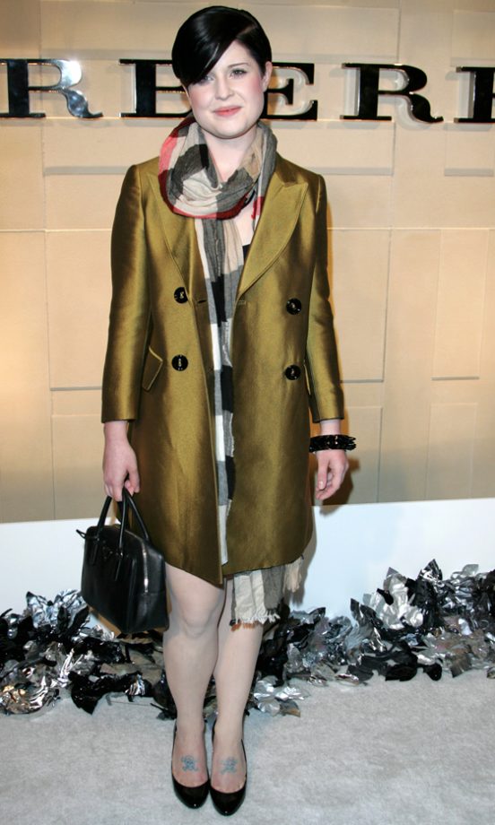 Kelly Osbourne At The Burberry Store Re-Opening In Beverly Hills, 2008