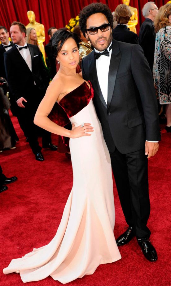 Zoe Kravitz And Lenny Kravitz At The Oscars 2010