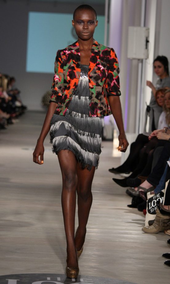 The LOOK Show S/S10: Next Silver Fringed Dress, £80