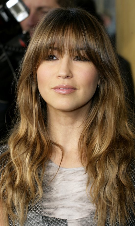 Rachel Stevens Sporting A Wavy Sunkissed Hairstyle At The South Bank Show Awards, January 2010