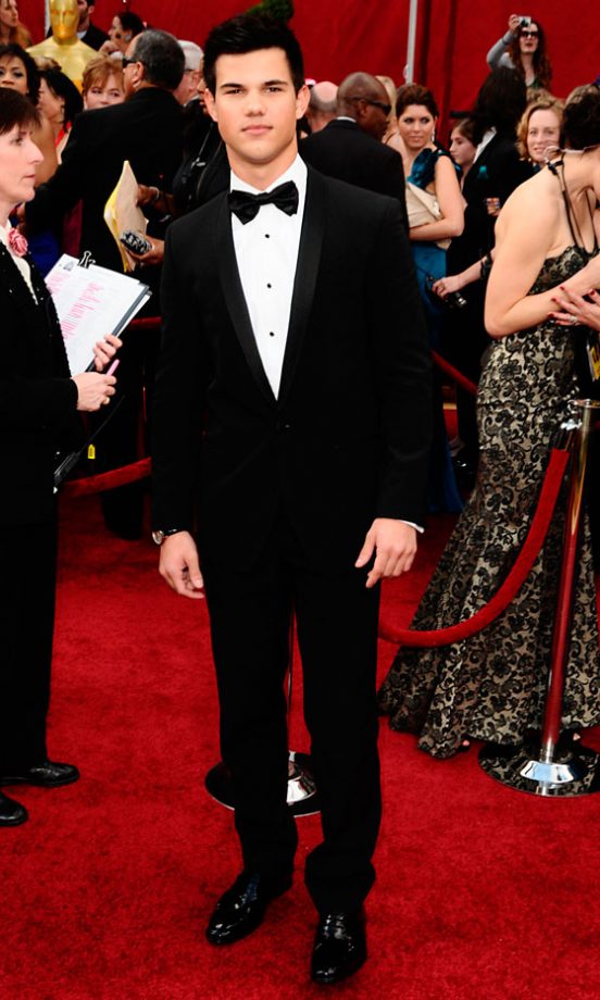 Taylor Lautner In Dolce & Gabbana At The Oscars 2010