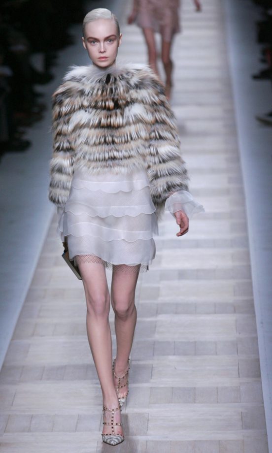 Valentino Autumn/Winter 2010/2011 Catwalk Show At Paris Fashion Week