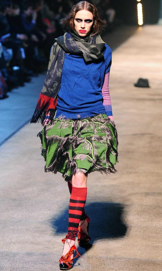 Vivienne Westwood Pret-a-Porter Autumn/Winter 2010/2011 Catwalk Show At Paris Fashion Week