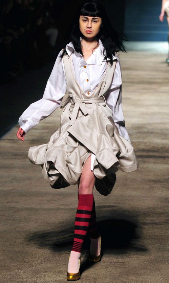 Vivienne Westwood Pret-a-Porter Autumn/Winter 2010/2011 Catwalk Show At Paris Fashion Week